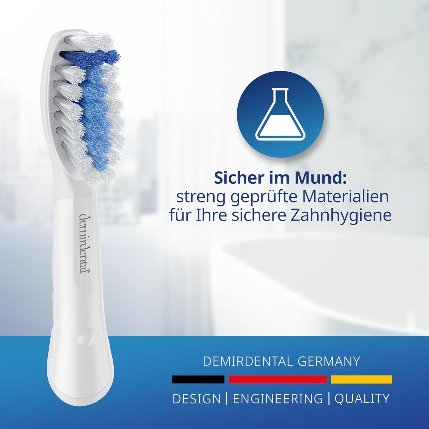 Harte Extra Clean Aufsteckbürsten für Oral-B Pulsonic & Oral B Pulsonic Slim | Luxe | Clean