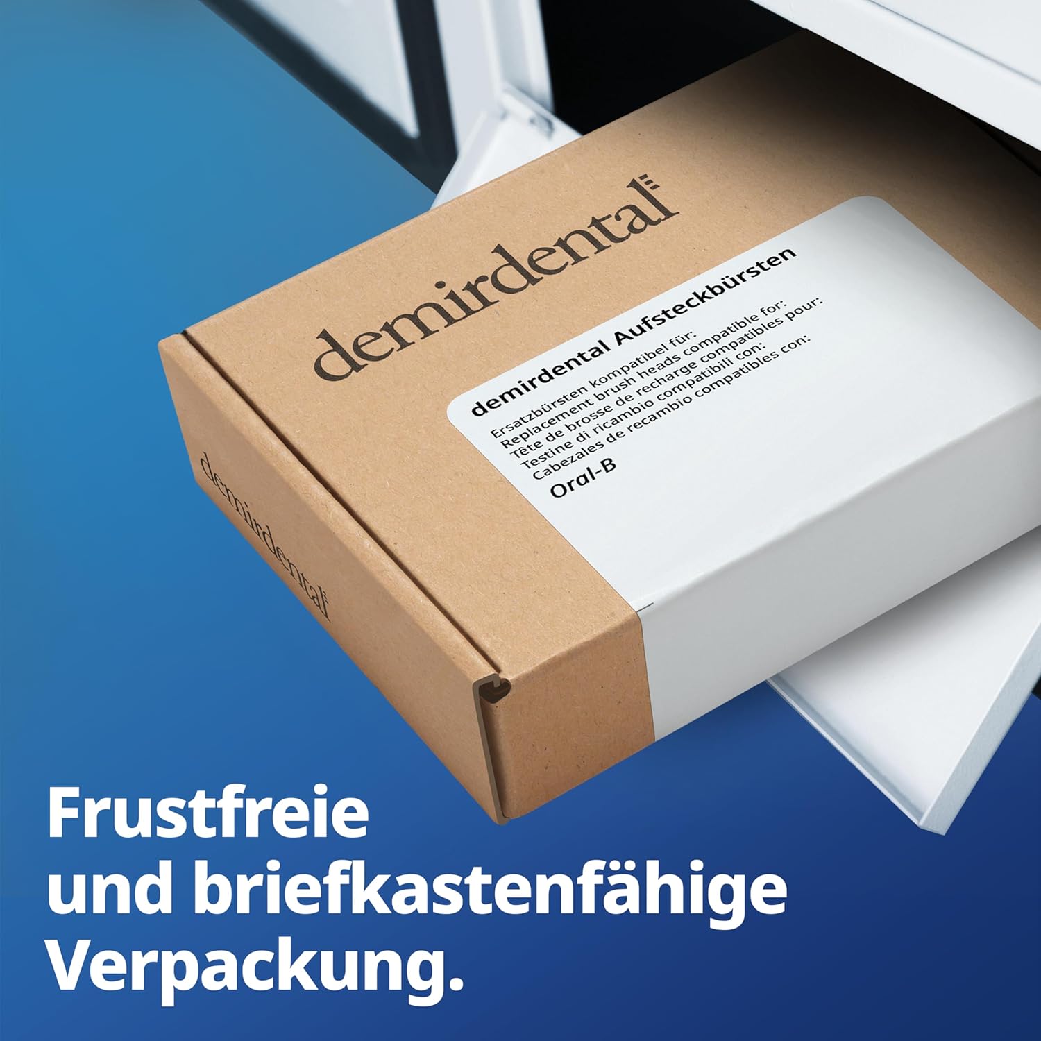 Medium Aufsteckbürsten für Oral-B Rundköpfe rotierend | Schwarz