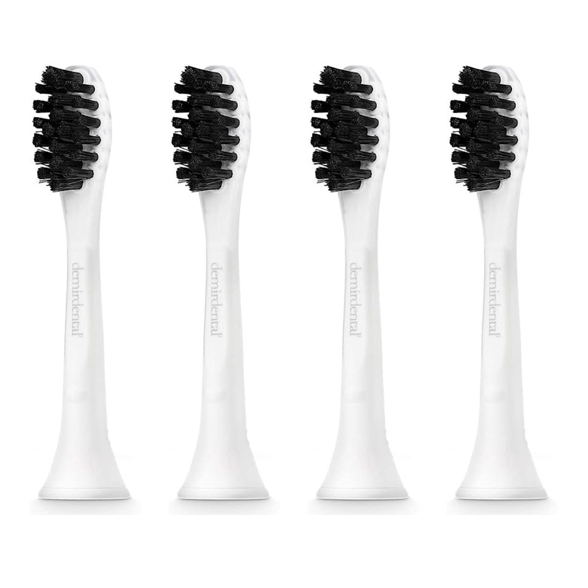 Medium Maxi Brosses à dents à charbon actif pour Philips Sonicare | Blanc, 4 pièces | Prix de lancement