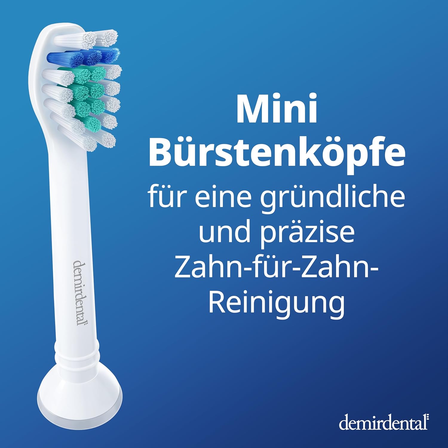Testine di ricambio Mini dure per Philips Sonicare | Bianco