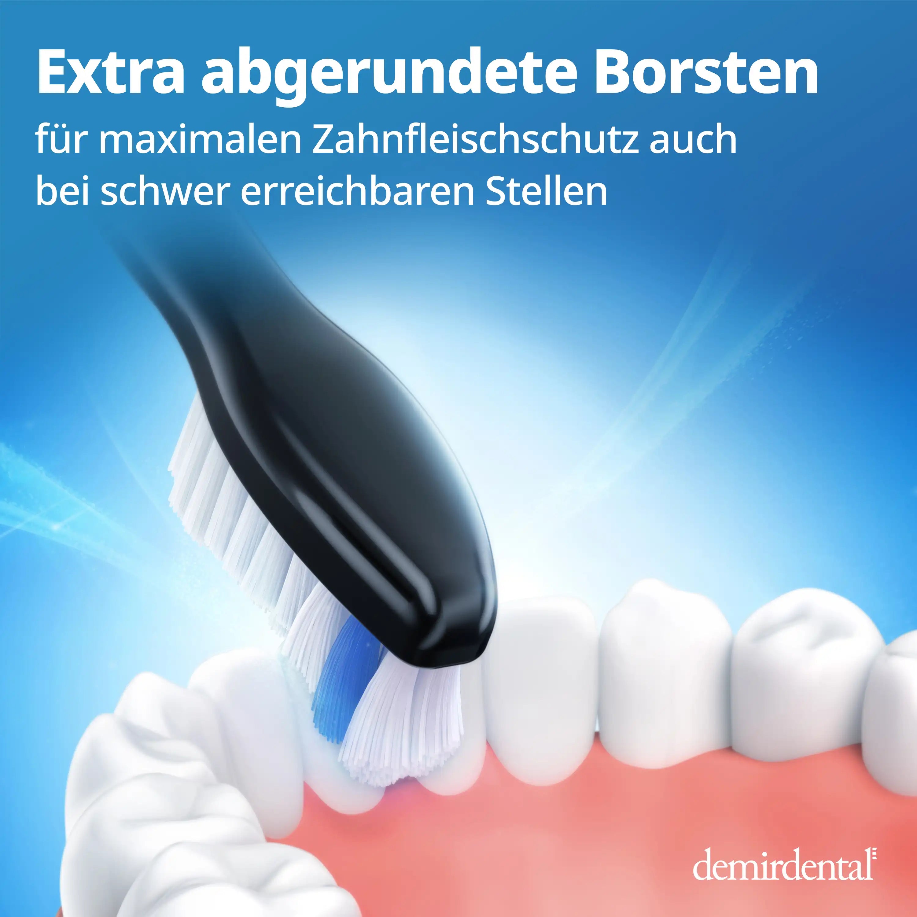 Testine di ricambio Sensibile per Philips Sonicare | Nero