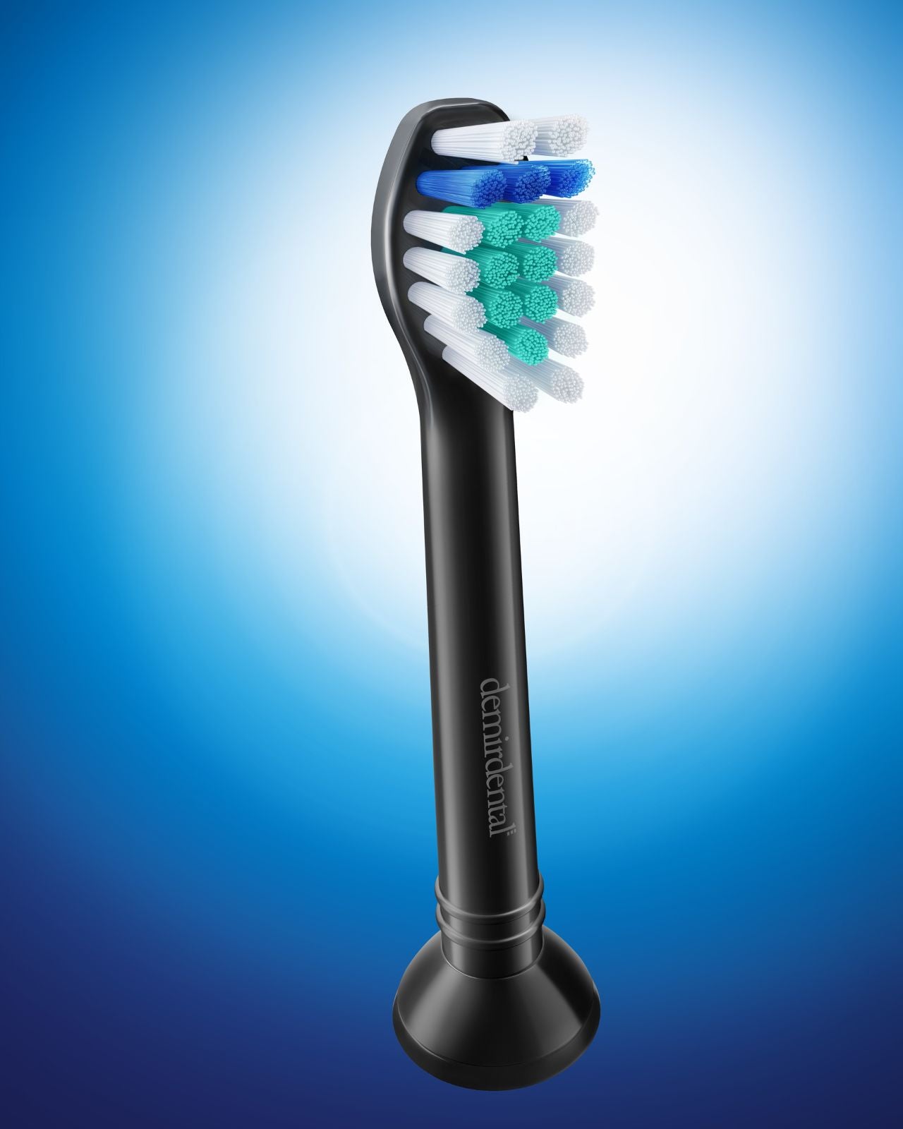 Harte Mini Aufsteckbürsten für Philips Sonicare | Schwarz