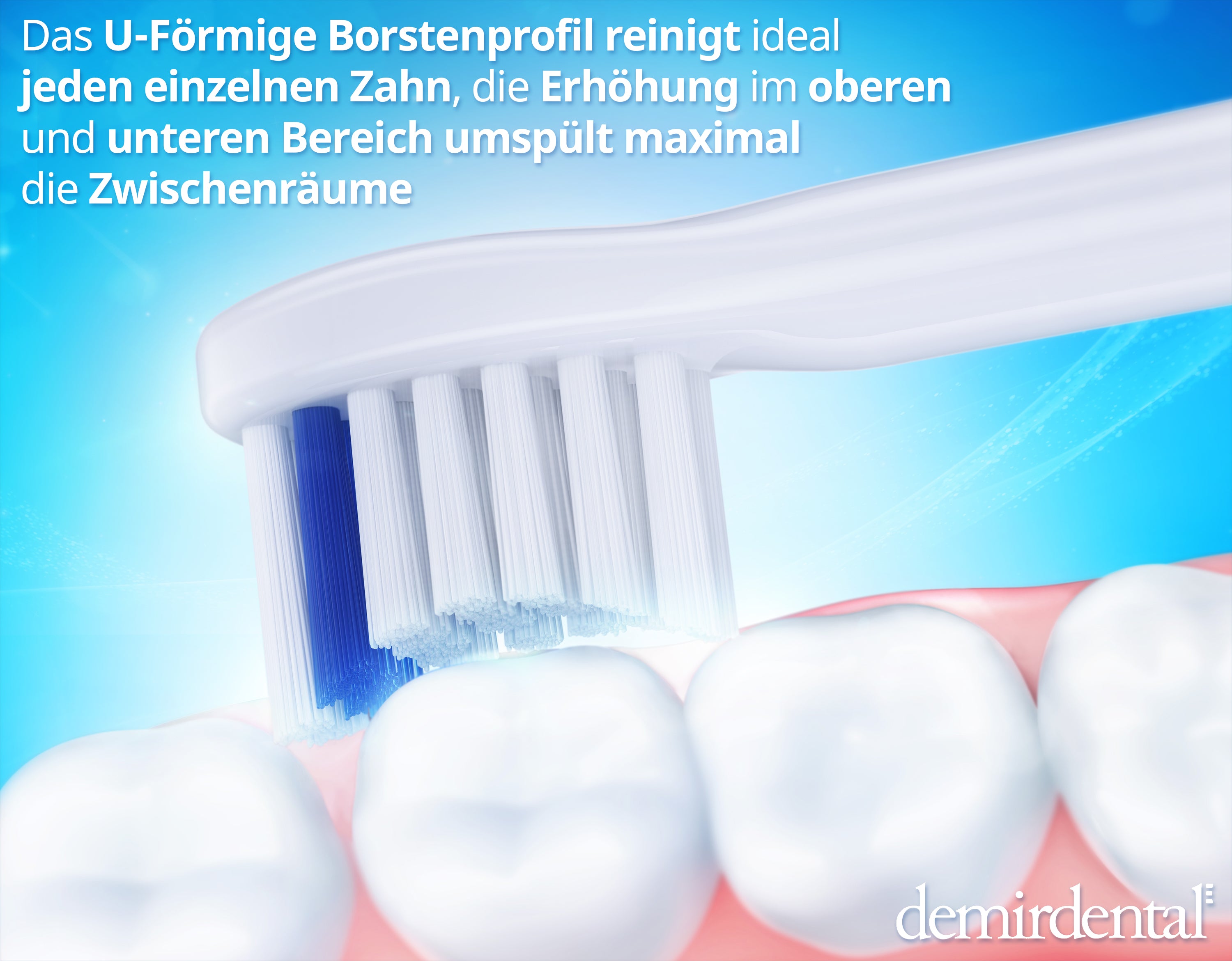 Mini Dur avec charbon actif | Têtes de brosse de rechange pour Philips Sonicare | Blanc