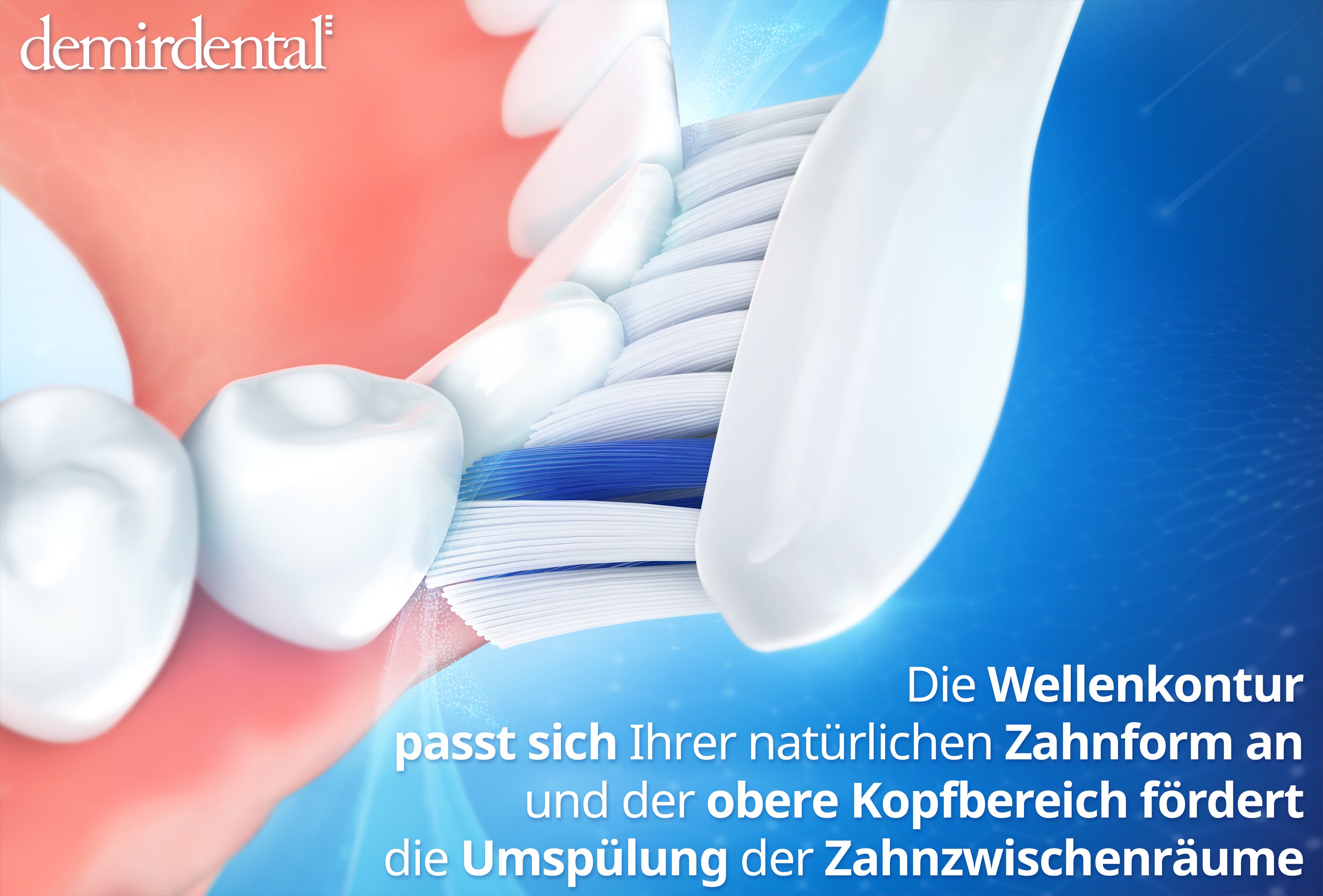Dur X-Clean | Têtes de brosse de rechange pour Philips Sonicare | Blanc